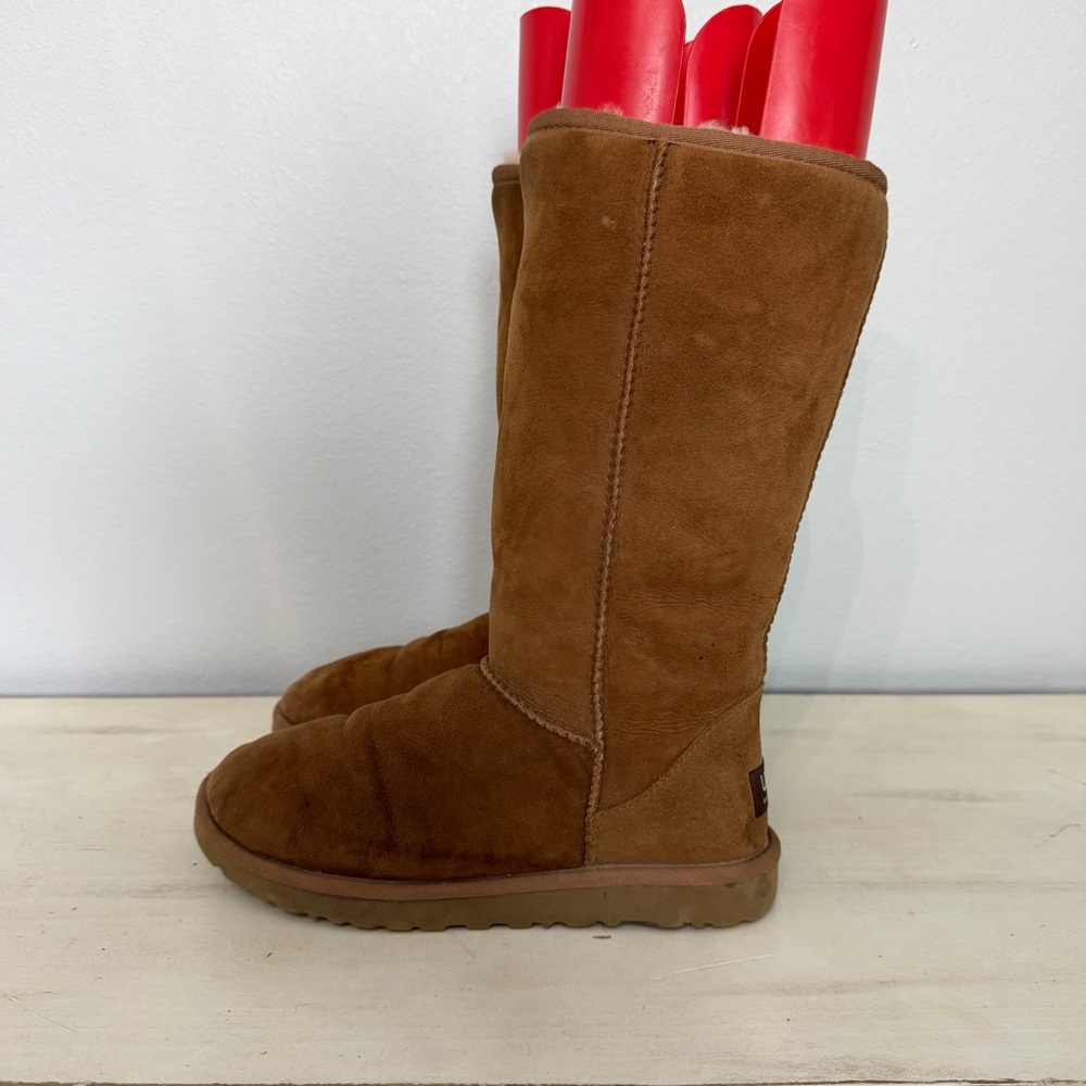Ugg Brown Suede Classic Tall Boots